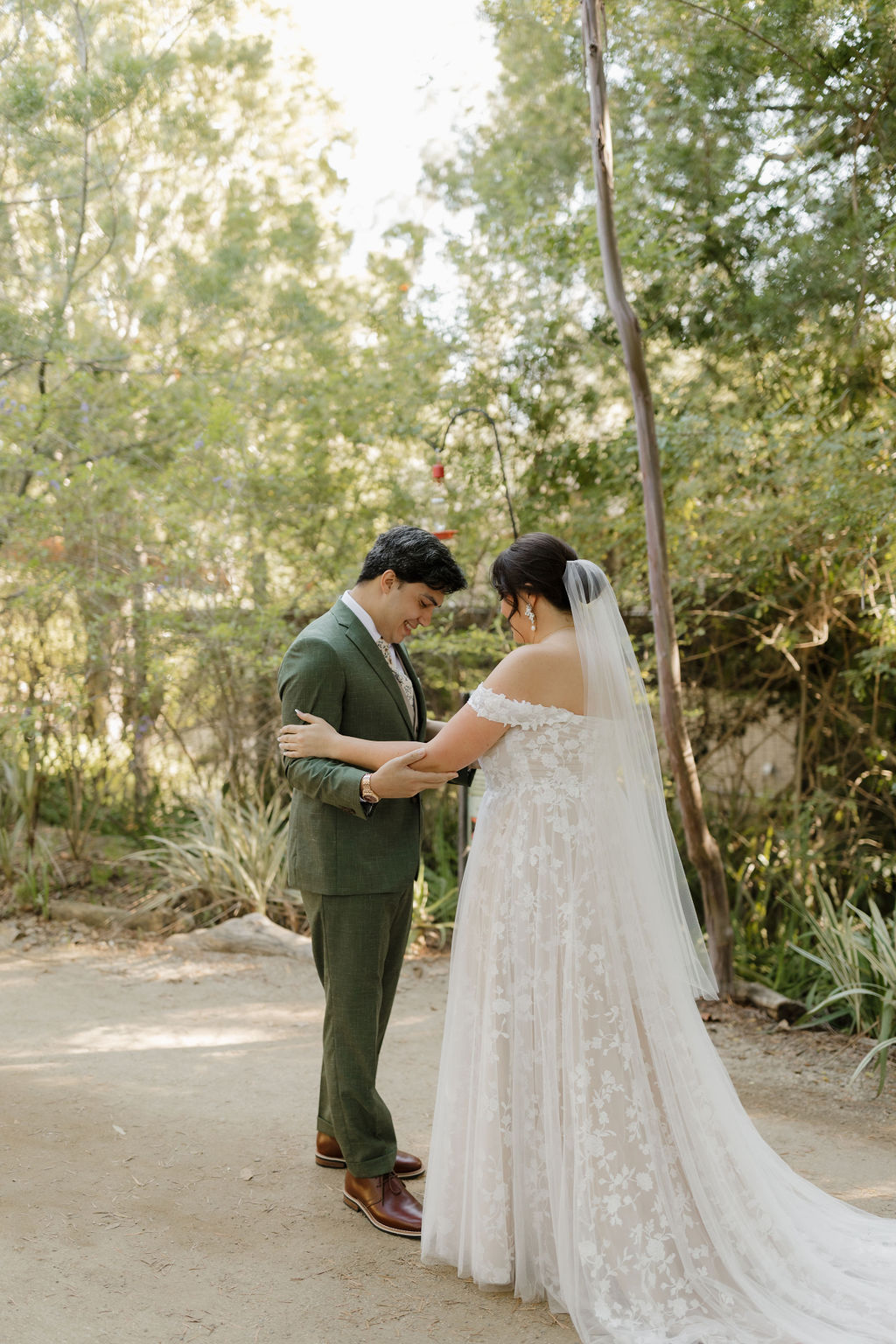 Wedding at the San Diego zoo safari park 